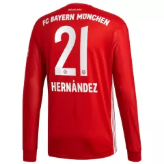 Bayern Munich Jersey HERNÁNDEZ #21 Custom Home Soccer Jersey 2020/21 - bestsoccerstore