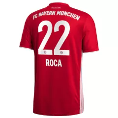 Bayern Munich Jersey Custom Home ROCA #22 Soccer Jersey 2020/21 - bestsoccerstore