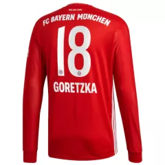 Bayern Munich Jersey GORETZKA #18 Custom Home Soccer Jersey 2020/21 - bestsoccerstore