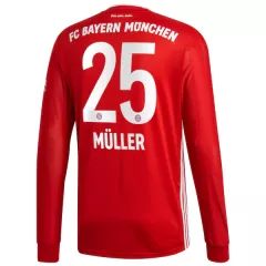 Bayern Munich Jersey MÜLLER #25 Custom Home Soccer Jersey 2020/21 - bestsoccerstore