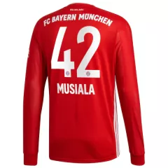 Bayern Munich Jersey MUSIALA #42 Custom Home Soccer Jersey 2020/21 - bestsoccerstore