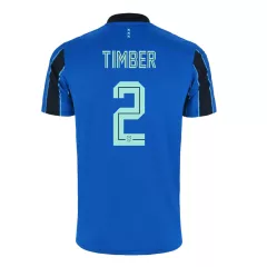 Ajax Jersey Custom Away TIMBER #2 Soccer Jersey 2021/22 - bestsoccerstore