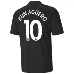 Manchester City Jersey Custom Away KUN AGÜERO #10 Soccer Jersey 2020/21 - bestsoccerstore