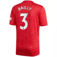 Manchester United Jersey Custom Home BAILLY #3 Soccer Jersey 2020/21 - bestsoccerstore