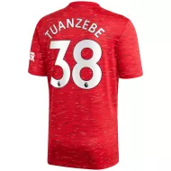 Manchester United Jersey Custom Home TUANZEBE #38 Soccer Jersey 2020/21 - bestsoccerstore