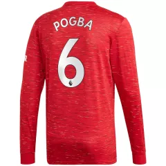 Manchester United Jersey POGBA #6 Custom Home Soccer Jersey 2020/21 - bestsoccerstore