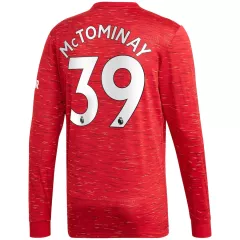 Manchester United Jersey McTOMINAY #39 Custom Home Soccer Jersey 2020/21 - bestsoccerstore