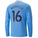 Manchester City Jersey RODRIGO #16 Custom Home Soccer Jersey 2020/21 - bestsoccerstore