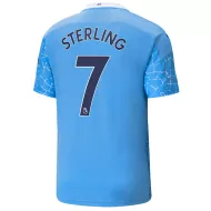 Manchester City Jersey Custom Home STERLING #7 Soccer Jersey 2020/21 - bestsoccerstore