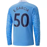 Manchester City Jersey E.GARCIA0 #50 Custom Home Soccer Jersey 2020/21 - bestsoccerstore