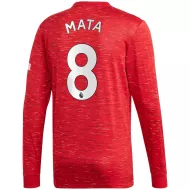 Manchester United Jersey MATA #8 Custom Home Soccer Jersey 2020/21 - bestsoccerstore