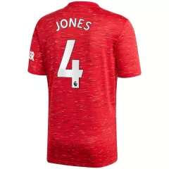 Manchester United Jersey Custom Home JONES #4 Soccer Jersey 2020/21 - bestsoccerstore