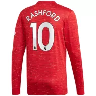 Manchester United Jersey RASHFORD #10 Custom Home Soccer Jersey 2020/21 - bestsoccerstore