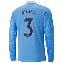 Manchester City Jersey RÚBEN #3 Custom Home Soccer Jersey 2020/21 - bestsoccerstore