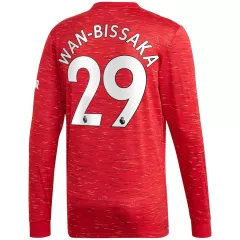 Manchester United Jersey WAN-BISSAKA #29 Custom Home Soccer Jersey 2020/21 - bestsoccerstore