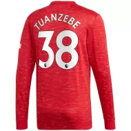 Manchester United Jersey TUANZEBE #38 Custom Home Soccer Jersey 2020/21 - bestsoccerstore