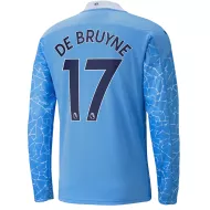 Manchester City Jersey DE BRUYNE #17 Custom Home Soccer Jersey 2020/21 - bestsoccerstore