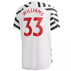Manchester United Jersey Custom Third Away WILLIAMS #33 Soccer Jersey 2020/21 - bestsoccerstore