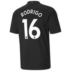 Manchester City Jersey Custom Away RODRIGO #16 Soccer Jersey 2020/21 - bestsoccerstore