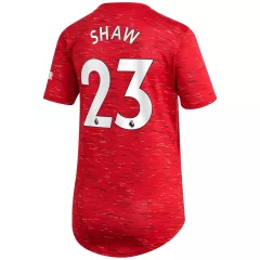 Manchester United Jersey Custom Home SHAW #23 Soccer Jersey 2020/21 - bestsoccerstore