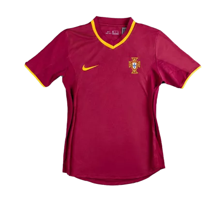 Portugal Jersey Custom Home Soccer Jersey 2000 - bestsoccerstore