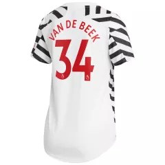Manchester United Jersey Custom Third Away VAN DE BEEK #34 Soccer Jersey 2020/21 - bestsoccerstore