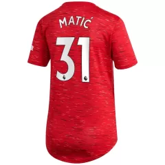 Manchester United Jersey Custom Home MATIĆ #31 Soccer Jersey 2020/21 - bestsoccerstore