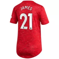 Manchester United Jersey Custom Home JAMES #21 Soccer Jersey 2020/21 - bestsoccerstore