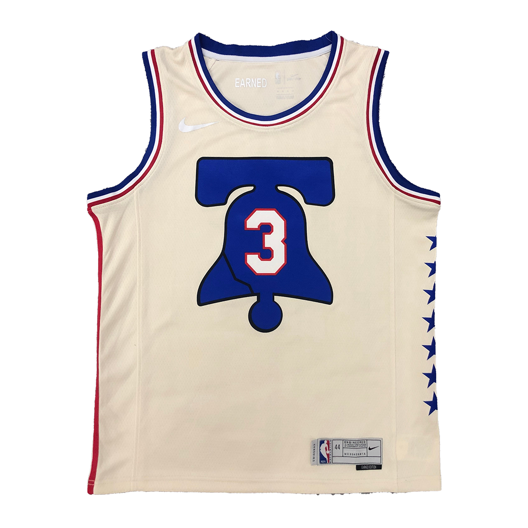 Philadelphia 76ers Jersey Iverson #3 NBA Jersey 2021