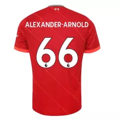 Liverpool Jersey Custom Home ALEXANDER-ARNOLD #66 Soccer Jersey 2021/22 - bestsoccerstore