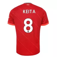 Liverpool Jersey Custom Home KEITA #8 Soccer Jersey 2021/22 - bestsoccerstore