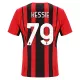 AC Milan Jersey Custom Home KESSIE #79 Soccer Jersey 2021/22 - bestsoccerstore