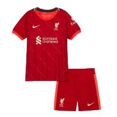 Liverpool Jersey Home Kids Soccer Jersey 2021/22 - bestsoccerstore
