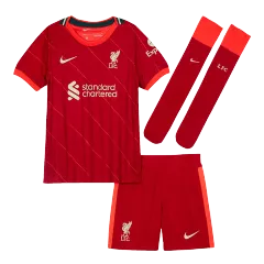 Liverpool Jersey Custom Home Soccer Jersey 2021/22 - bestsoccerstore
