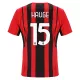 AC Milan Jersey Custom Home HAUGE #15 Soccer Jersey 2021/22 - bestsoccerstore