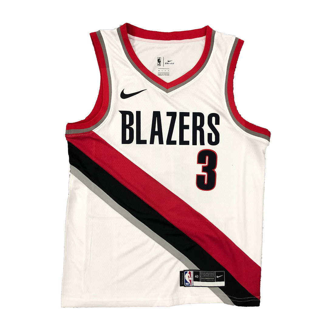 Portland Trail Blazers Jersey Blazers McCOLLUM #3 NBA Jersey