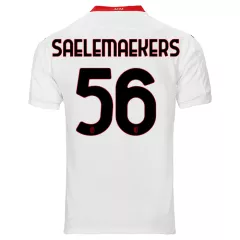 AC Milan Jersey Custom Away SAELEMAEKERS #56 Soccer Jersey 2020/21 - bestsoccerstore
