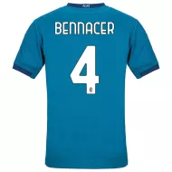 AC Milan Jersey Custom Third Away BENNACER #4 Soccer Jersey 2020/21 - bestsoccerstore