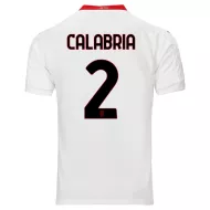 AC Milan Jersey Custom Away CALABRIA #2 Soccer Jersey 2020/21 - bestsoccerstore