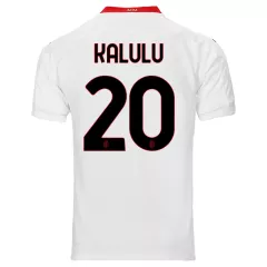 AC Milan Jersey Custom Away KALULU #20 Soccer Jersey 2020/21 - bestsoccerstore