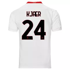 AC Milan Jersey Custom Away KJÆR #24 Soccer Jersey 2020/21 - bestsoccerstore
