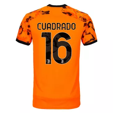 Juventus Jersey Custom Third Away CUADRADO #16 Soccer Jersey 2020/21 - bestsoccerstore