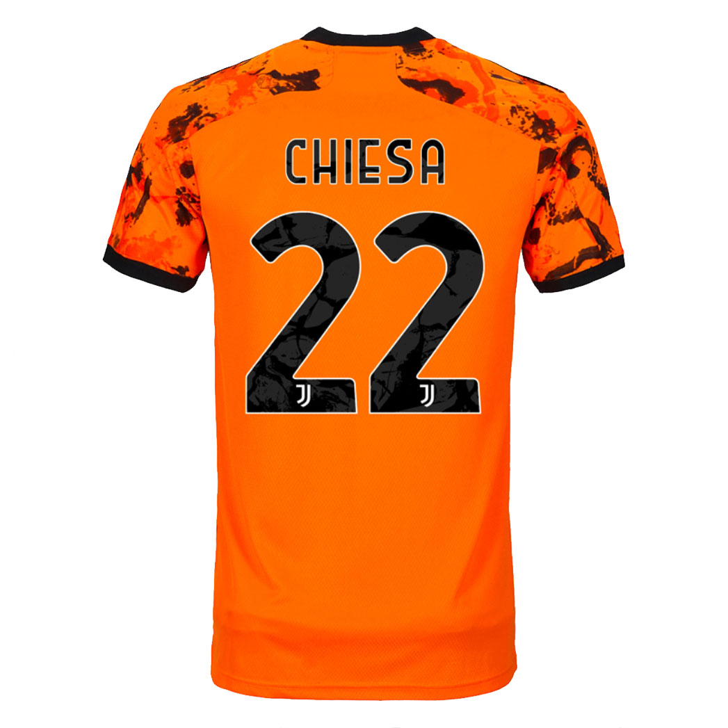 Juventus Jersey Custom Third Away CHIESA 22 Soccer Jersey 2020/21