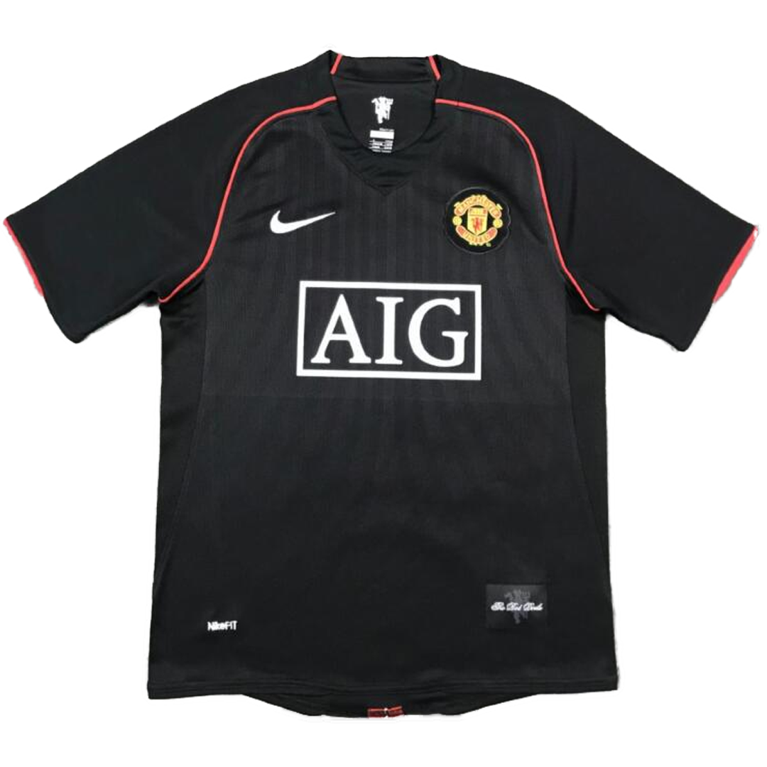 ROONEY #10 Manchester United Retro Jersey Away Soccer Shirt 2007/08 - bestsoccerstore