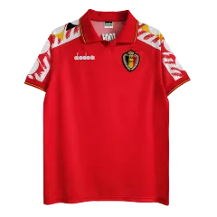 Belgium Jersey Home Soccer Jersey 1995 - bestsoccerstore