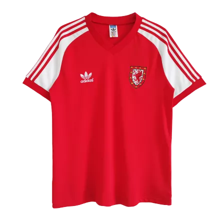 Wales Jersey Home Soccer Jersey 1982 - bestsoccerstore