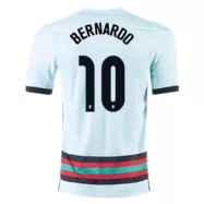 Portugal Jersey Custom Away BERNARDO #10 Soccer Jersey 2020 - bestsoccerstore