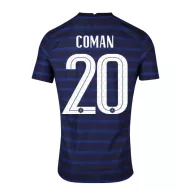 France Jersey Custom Home COMAN #20 Soccer Jersey 2020 - bestsoccerstore