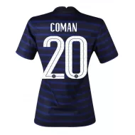 France Jersey Custom Home COMAN #20 Soccer Jersey 2020/21 - bestsoccerstore