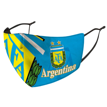 Argentina Soccer Face Mask